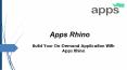 Mobile App Development | On-Demand App | Apps Rhino (3) PowerPoint PPT Presentation