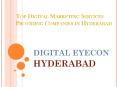 Top Digital Marketing Services Providing Companies in Hyderabad PowerPoint PPT Presentation