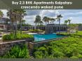 Buy 2,3 BHK Apartments Kalpataru crescendo waked pune