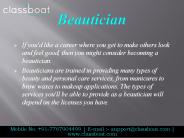 Beautician Course in Pune