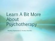 Learn A Bit More About Psychotherapy