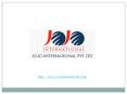 Grow your carrer opportunities with JOJO International pvt. ltd. PowerPoint PPT Presentation