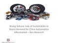 China Automotive Aftermarket Research Report PowerPoint PPT Presentation