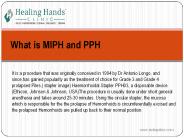 What is MIPH And PPH