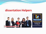 Dissertation Helpers