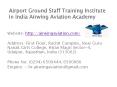 Airport Ground Staff Training Institute in India Airwing Aviation Academy PowerPoint PPT Presentation