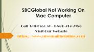 SBCGlobal Not Working On Mac Computer