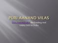 3 and 4 BHK flats available in Puri Aananad vilas in sector 81 Faridabad PowerPoint PPT Presentation