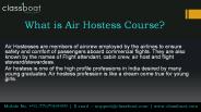 air hostess course in pune