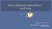 Social Network, Social Sites – iamU.com