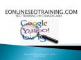 Seo Training In Chandigarh| Online Seo training PowerPoint PPT Presentation