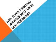 Flyer Printing Services | Flyer Distribution Service Adelaide