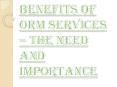 Benefits of Hiring an ORM Services PowerPoint PPT Presentation