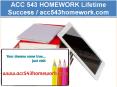 ACC 543 HOMEWORK Lifetime Success / acc543homework.com PowerPoint PPT Presentation