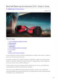 Self balancing hoverboard guide PowerPoint PPT Presentation