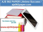 AJS 562 PAPER Lifetime Success / ajs562paper.com