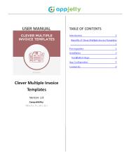 Odoo Multiple Invoice Templates