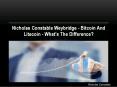 nicholas Constable Weybridge - Bitcoin And Litecoin - What's The Difference? PowerPoint PPT Presentation