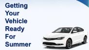 Getting Your Vehicle Ready For Summer