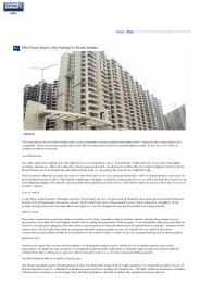Why Home Buyers Are Opting For Ready Homes