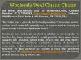 Wholesale Steel Classic Chains PowerPoint PPT Presentation