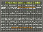 Wholesale Steel Classic Chains
