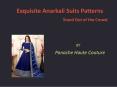 Exquisite Anarkali Suits Patterns (1) PowerPoint PPT Presentation