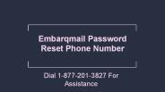 Embarqmail Password Reset Phone Number