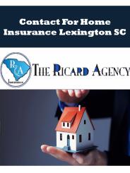 Contact For Home Insurance Lexington SC