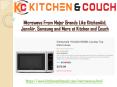 Microwave From Major Brands Like KitchenAid, JennAir, Samsung and More at Kitchen and Couch PowerPoint PPT Presentation