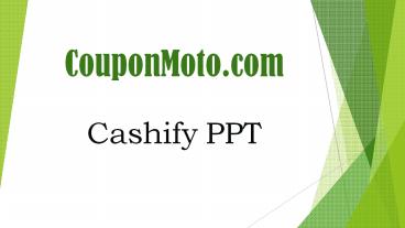 cashify coupon code