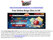 Free Online Bingo Sites in UK