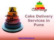 Cake delivery services in Pune