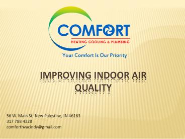 Improving Indoor Air