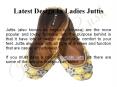 Latest Design In Ladies Juttis PowerPoint PPT Presentation