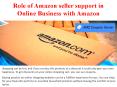 Role of Amazon seller support in Online Business with Amazon