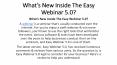 EasyWebinar 5.0 is now Live PowerPoint PPT Presentation