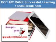 BCC 402 RANK Successful Learning / bcc402rank.com