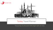 Turkey tourism information and requirements