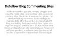 Best Free Dofollow Blog Commenting Sites List 2017 PowerPoint PPT Presentation