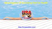 Benefits Of Swimming Pool For Health