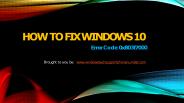How to fix Windows 10 Error Code 0x803f7000?