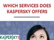 WHICH SERVICES DOES KASPERSKY OFFER?