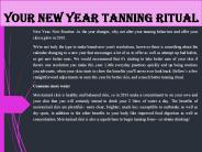 YOUR NEW YEAR TANNING RITUAL