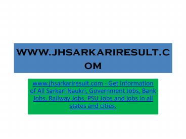 2018 RSMSSB Various Post Online Form