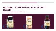 When To Take Natural Supplements for Thyroid?
