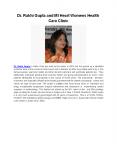 Dr. Rakhi Gupta and MI Heart Womens Health Care Clinic PowerPoint PPT Presentation