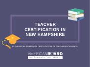 Online Teacher Certification New Hampshire