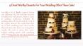 9 Drool Worthy Desserts For Your Wedding Other Than Cake - A2zWeddingCards PowerPoint PPT Presentation
