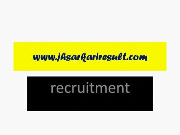 2018 JSSC TGT Re Exam Admit Card